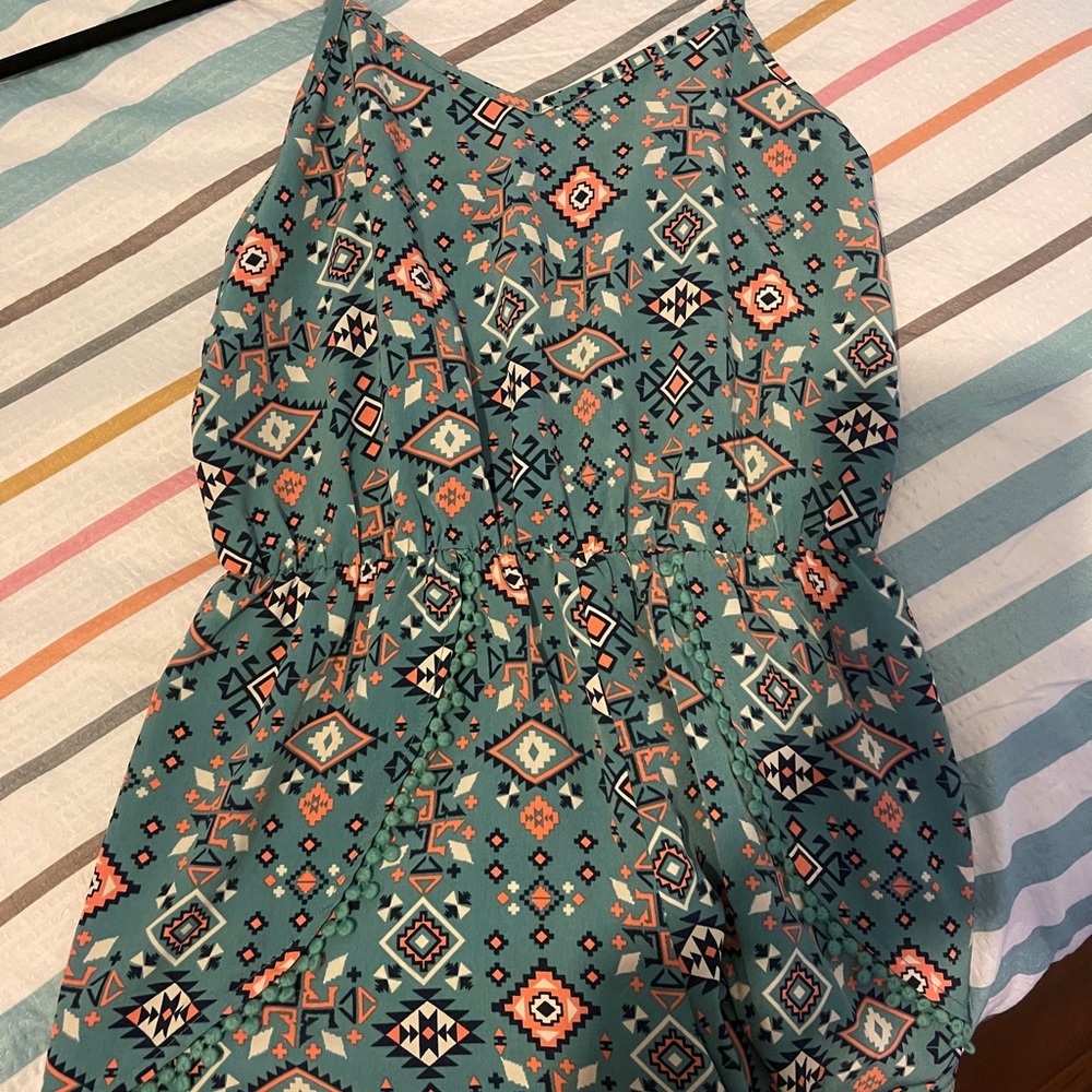 Blue romper